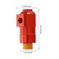 thumbnail image 2 of WHAMVOX 1Set ABS Brake Disc Hardware for Riders with Motorcycle Disc Lock 2.6X1.8X1.4in, 2 of 6