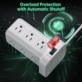thumbnail image 3 of Protector contra sobretensiones Power Strip Tower, 12 salidas, 4 USB (1 USB C), 3 of 7