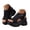 Black, variant on Women's Platform Wedge Sandals Hollow out Non Slip Walking Sneakers Orthopedic Open Toe Casual Summer Sport Shoes with Arch Support Size 6-10