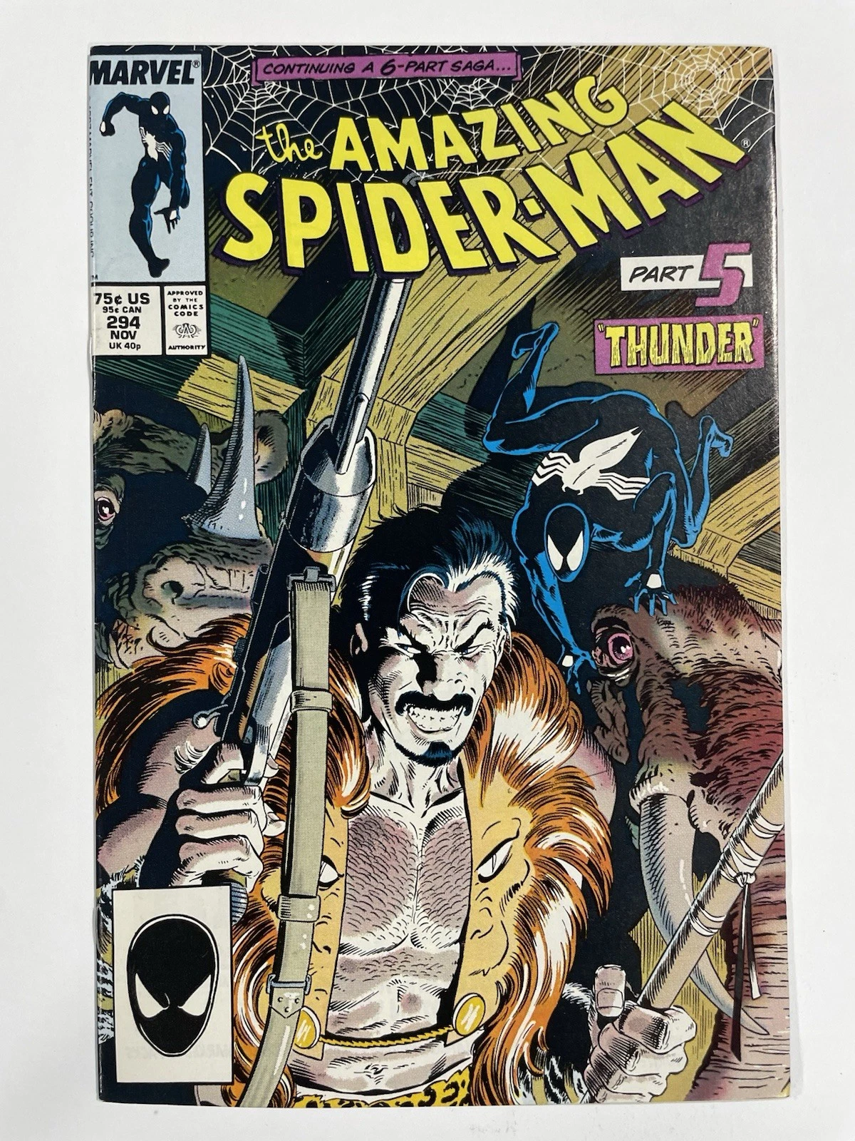 Amazing Spider-Man 294 Near Mint NM Marvel 1987