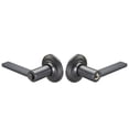thumbnail image 2 of Yale Valdosta Round Lever Entry (Keyed), Suede Black, 2 of 3