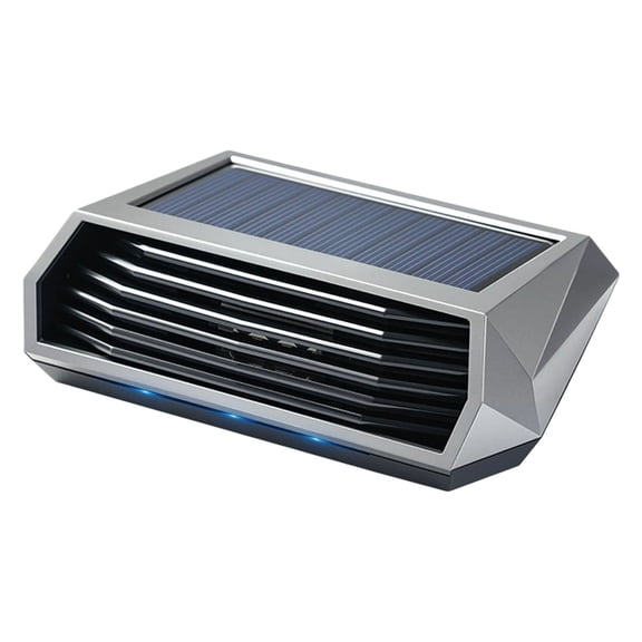 High Efficiency Solar Powered Automotive Air Purifier Eliminates Bad Odors For Families With Kids And Pets On The Go