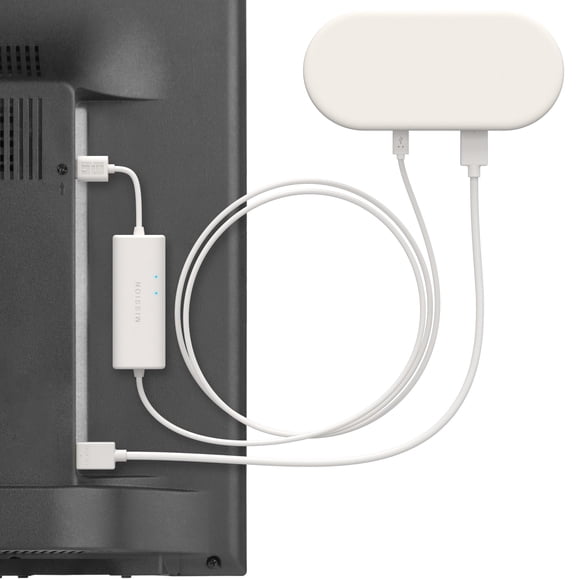Cable de alimentación USB Mission para Google TV (versión 4K Streamer)