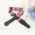 thumbnail image 2 of MasteelfCA 1 Pce Sangle de Guitare Unique Sangle d'Épaule Drapeau Union Sangle de Basse Électrique Sangle de Guitare Réglable pour Homme Femme, 2 of 7