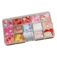 thumbnail image 2 of Crepe Cloth Patchwork Fabric Japanese Style for Birthday Thanksgiving Decor B, 2 of 8