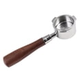 thumbnail image 1 of Bewildely Mango para máquina de café, recipiente para bebidas sin fondo, portafiltro de acero inoxidable, herramienta para hacer leche, agarre Juegos de servir café y té tipo 6 Bewildely HA064527-06, 1 of 6