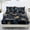 Abstract Leopard Print, variant on Whosucclay Cheetah Palm Toile Print 3 Piece Fitted Set, High Stretch Fitted Sheet Set for Condo, 1 Fitted Sheet and 2 Pillowcases, No Flat Sheet Smooth Deep Pockets, King Size