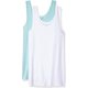 thumbnail image 1 of Pack de 2 camisetas sin mangas ajustadas para mujerAqua/whiteXX-Large esquí esquí Gafas de esquí, 1 of 1