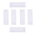thumbnail image 4 of Pantalones elásticos con 4 agujeros, extensor de cintura, pantalones ajustables, suministros de extensor de cintura, blanco, 6 piezas Inevent HA7799-02B, 4 of 6
