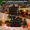 thumbnail image 5 of Naler Christmas Advent Calendar House Boxes, Magical and Enchanted Style 24 Days Countdown Small Candy Gifts Box for Boys & Girls, Black, 5 of 9