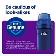 (4 pack) PUR Water Pitcher Replacement Filter, PPF900Z1, 1 Pack