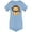 Light Blue, variant on Cute Baby Lion Brown Mane Bodysuit Infant -Image by Shutterstock, 6 Months