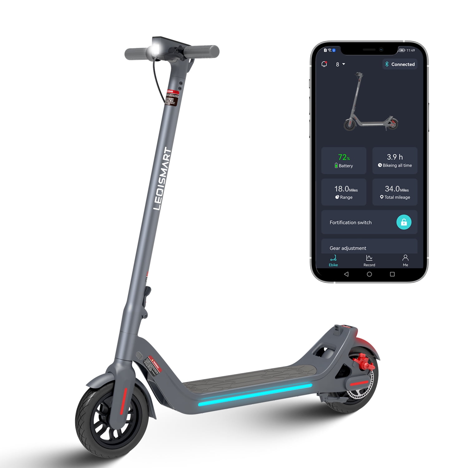 Electric Scooters 250W Max Speed 25KM  Solid Tryes,easy Folding Adults Kids 