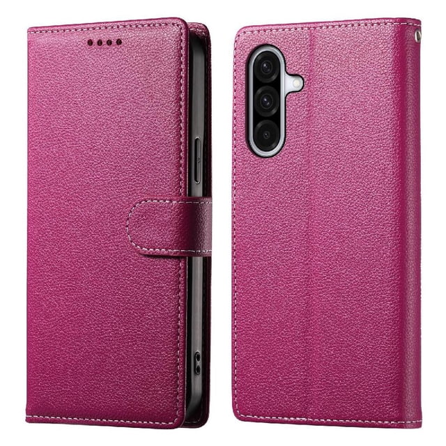 Case for FOXDOCK Samsung Galaxy A36 Wallet Case – Premium Leather, 3 Card Slots, Shockproof Protection