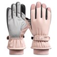 thumbnail image 1 of 1 par de guantes de esquí para hombres y mujeres, de terciopelo de invierno, cálidos, para exteriores, para montar a caballo, senderismo, guantes de invierno impermeables 684, 1 of 5