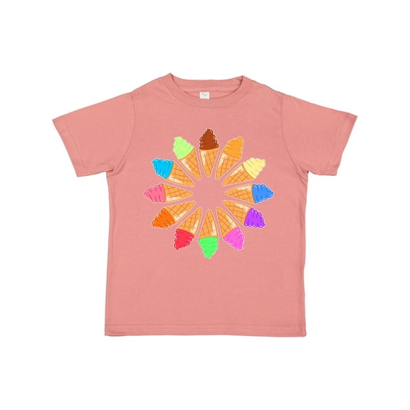 Inktastic Ice Cream Cone Starburst Boys or Girls Toddler T-Shirt