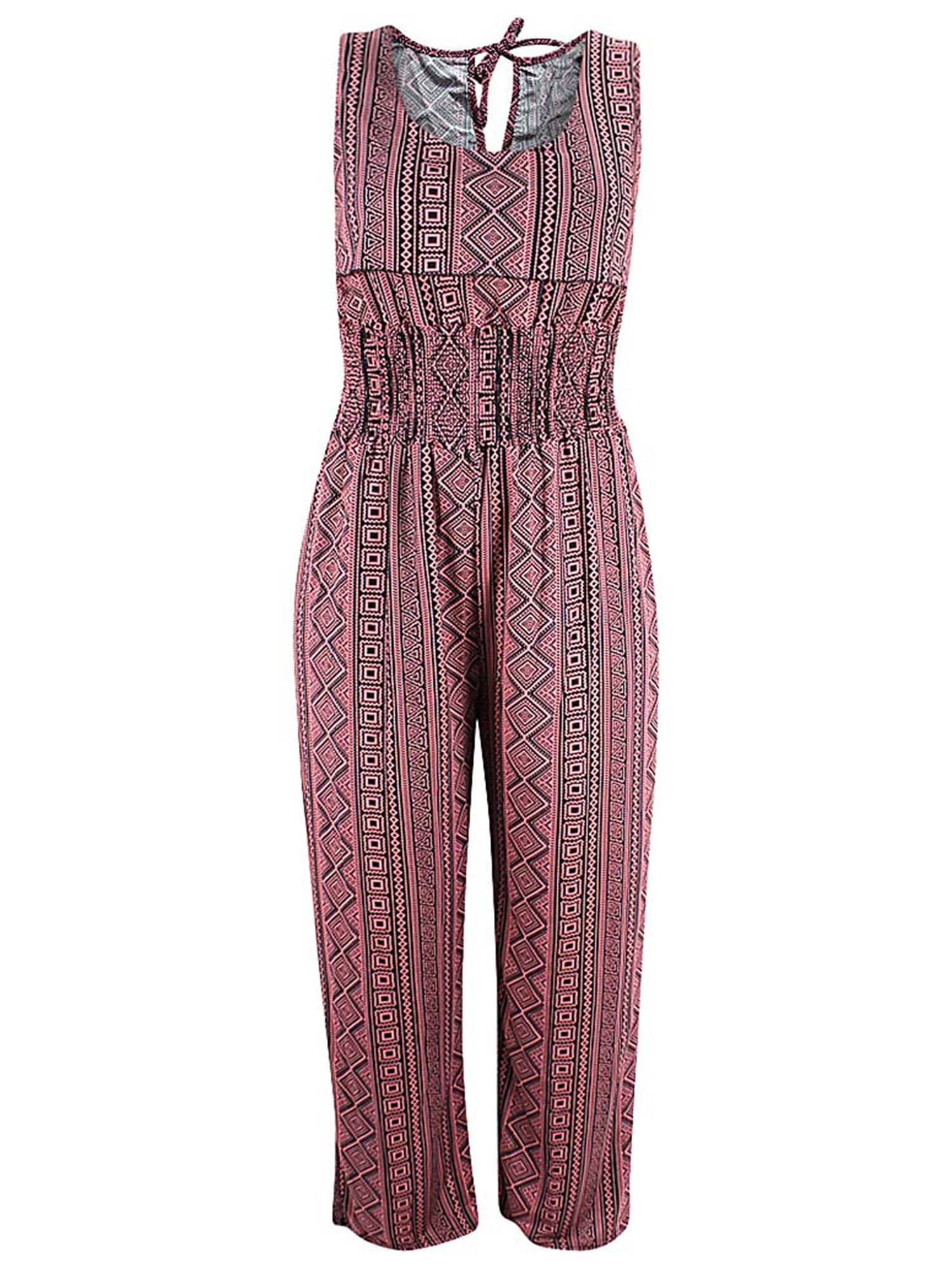 pink summer jumpsuit