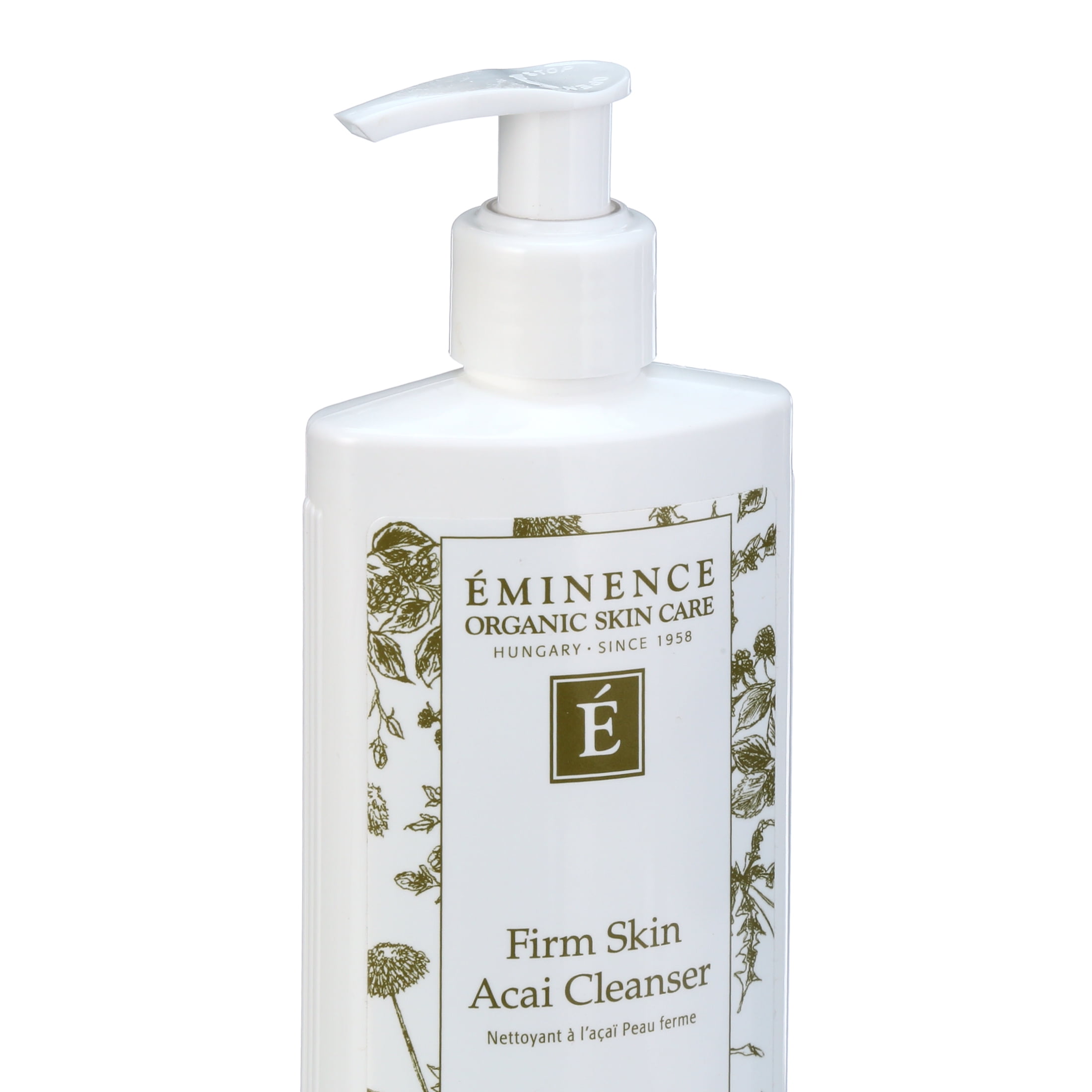 Eminence Firm Skin Acai Cleanser, Face Wash for All Skin types, 8.4 Oz