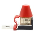 thumbnail image 3 of Fuse Base Battery Terminal Fuse Holder Terminal With Cover Ring-Shaped Waterproof Fuse 58V 100/150/200/250/300A M8 Terminal, 3 of 8