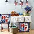 thumbnail image 5 of Fundas de cojín del 4 de julio con diseño de bandera patriótica y estrellas, decoración para sofá, dormitorio y hogar., 5 of 5