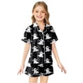 thumbnail image 1 of MIASHUI Cozy Girls Sleepwear Shorts Set for Everyday Relaxation and Home Use - Loungewear for Children 2-13 Years Old, 1 of 3