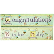 B Is For Baby Banners (asstd designs) (2/Pkg)