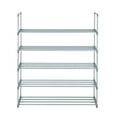thumbnail image 3 of UWR-Nite 5-Tier Shoe Rack DIY Shoe Rack Tower Metal Storage Rack 25 Pairs Shoes Organizer Stackable Shoe Shelves Metal Shoe Stand for Entryway Closet, 3 of 6