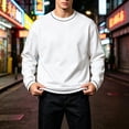 thumbnail image 3 of Stamzod Sweatshirts for Men Fall Fashion Color Block Long Sleeve Shirts Loose Casual Pullover Crewneck Sweatshirt Plus Size Fashion Clothing, 3 of 10