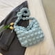 thumbnail image 2 of Bolso Bandolera Mujer Nube Plisado Acolchado Hilo Bordado (Azul Claro) Sywqhk Para Estrenar, 2 of 3