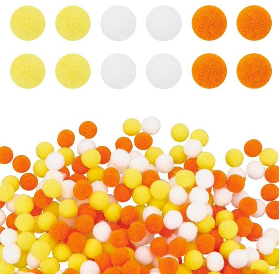 1800 Pieces 10mm Pompom Balls Colorful Crafts Balls Small Fluffy Pom Poms for DIY Arts Crafts Garland Project Hobby Supplies Party Holiday Wedding Classroom Home Decorations