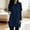 Navy, variant on Harpily Long Sleeve Shirts for Women Crew Neck Tunic Length Loose Fit with Side Pockets Fall Outfits for Women Casual Daily Weekend Outfits