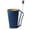 Dark Blue, variant on Fmxomd Vertical Stripe Drinking Cup, Toothbrush Tumbler Holder, Bathroom Mouthwash Cup, 900ML, PP Plastic Material Anti-Drop Toothbrush Cup (Light Blue)