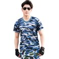 thumbnail image 1 of Chemise Camouflage pour Homme et Femme, Hauts d'Entraînement Résistants à l'Usure, Costume de Camping, 1 of 8