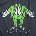 thumbnail image 2 of Mens Leprechaun Body T Shirt Funny Saint Patricks Day Parade Green Tee for Guys Graphic Tees, 2 of 9
