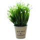 thumbnail image 1 of Bola de césped Artificial, plantas verdes en maceta, flores falsas, decoración artificial creativa para el hogar, plantas verdes, 1 of 5