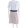 Pre-owned|Escada Sport Women's Cotton Tweed Pencil Skirt Multicolor Size DE. 36