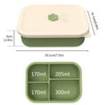 Aehas Closure Boxes Clearance Deals Silicone Lunch Box Dividers Salad