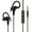 Black, variant on GJX Headphones,Sports In-Ear Headphones,noise Cancelling Headphones,Wired Control for HIFI Sound,Universal Heavy Bass Earbuds,White