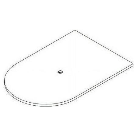 UPC: 0035255833967 | Lorell Prominence 2.0 Half-Racetrack Conference Tabletop Espresso Racetrack  Laminated Top – 72  Table Top Width x 48  Table Top Depth x 1.50  Table Top Thickness – Assembly Required