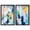Black Frame, variant on Azure Horizon Duo Shadowbox Print Sunset Pink Wall Decor Set by Art Remedy, White Frame, 10 x 15
