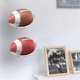 thumbnail image 4 of Soporte de exhibición de fútbol acrílico montado en la pared Rectangular resistente Rugby Storage Rack Base Ball Holder Regalo para mujeres Niños Inevent HA009210-00, 4 of 6