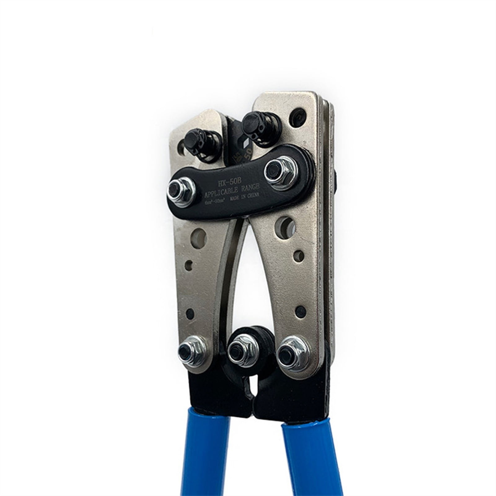 Jewii Crimping Plier 6-50mm AWG 22-10 Tube Terminal Crimper Hex Crimp Tool Multitool Battery Cable Lug Cable Hand Tools ,Durability That Lasts