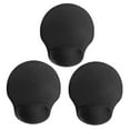 thumbnail image 4 of WORGEOUS  3 Pcs Mouse Pad Computer Wrist Support Pads for Keyboard Office Black, 4 of 8