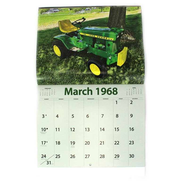 John Deere Wall Calendar 2024 Berny Celesta