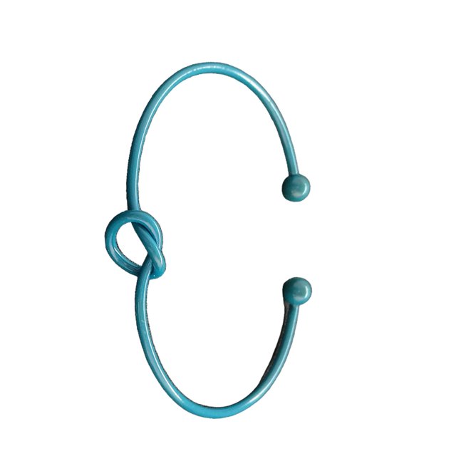 Sonducket Brazalete de brazo, joyería de Metal, exquisito brazalete para mujer, adorno para el cuerpo, adorno de mano, para brazos con forma Ropa, zapatos y accesorios Miscelánea Nudo, Azul