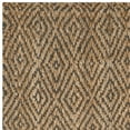 thumbnail image 6 of SAFAVIEH Natural Fiber Emory Geometric Jute Area Rug, Natural/Grey, 9' x 9' Square, 6 of 8