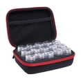 thumbnail image 1 of Caja de almacenamiento de arte y artesanía de 15 rejillas, accesorios de pintura de bordado de diamantes, tanque de choque colgante, 1 of 5