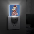 thumbnail image 4 of El Show de Dudley Do-Right Luz nocturna LED con sensor de anochecer a amanecer para dormitorio, baño, pasillo, escaleras - Lámpara LED nocturna de enchufe, 0.5W - 1 pieza, 4 of 6