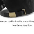 thumbnail image 3 of Gorra de béisbol de talla grande para hombre, de primavera y verano, con parte superior rígida y ligera, con aumento de la circunferencia de la cabeza, 3 of 6