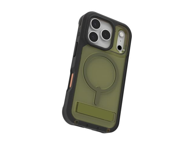 ZAGG Rainier Snap - Back cover for cell phone - rugged - with kickstand - MagSafe compatibility - sea kelp - for Apple iPhone 17 Pro